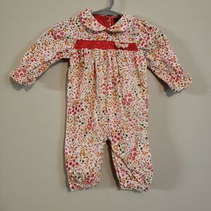 RABBIT MOON CORDUROY ONE PIECE OUTFIT SIZE 3-6 M